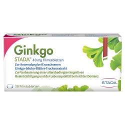 Ginkgo STADA 40 mg 30 Filmtbl.
