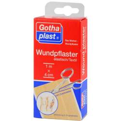 GOTHAPLAST Wundpfl.elast.4 cmx1 m Euroaufhänger