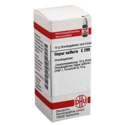 Hepar sulfuris C200 DHU Glob. 10 g