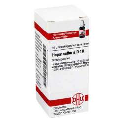 Hepar sulfuris D10 DHU Glob. 10 g