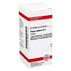 Hepar sulfuris D6 DHU 80 Tbl.