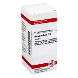 Hepar sulfuris D8 DHU 80 Tbl.