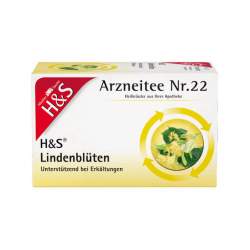 H&S Lindenblüten Tee 20 Filterbeutel