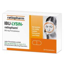 IBU-LYSIN-ratiopharm 293 mg Filmtabletten