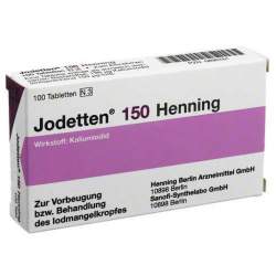 Jodetten® 150 Henning 100 Tbl.