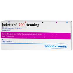 Jodetten® 200 Henning 100 Tbl.