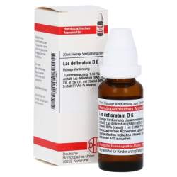 Lac defloratum D6 DHU 20ml Dil.