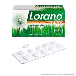 Lorano® akut 10mg 100 Tbl.