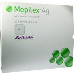 Mepilex® Ag 5 Verbände 20x 20cm