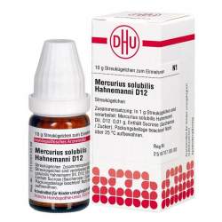 Mercurius solubilis Hahn. D12 DHU Glob. 10 g
