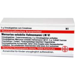 Mercurius solubilis Hahnemanni LM VI DHU 5g Glob.
