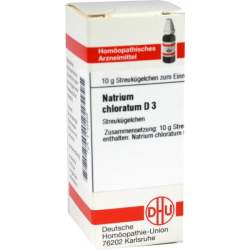 Natrium chloratum D3 DHU Glob. 10 g