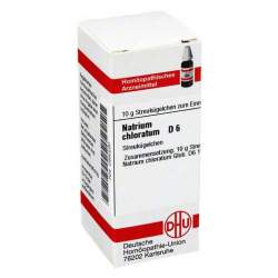 Natrium chloratum D6 DHU 10g Glob.