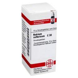Natrium sulfuricum C30 DHU 10g Glob.