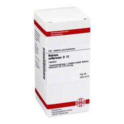 Natrium sulfuricum D12 DHU 200 Tbl.
