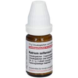 Natrium sulfuricum D4 DHU Glob. 10 g