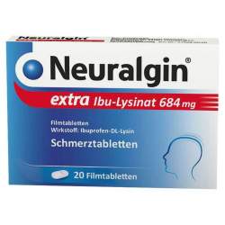 Neuralgin® extra Ibu-Lysinat 400 mg 20 Filmtabletten