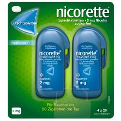 Nicorette freshmint 2mg 80 Lutschtbl. gepresst