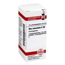 Nux moschata C30 DHU 10g Glob.
