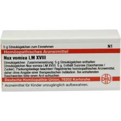 Nux vomica LM XVIII DHU 5g Glob.
