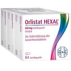 Orlistat HEXAL® 60mg 3x84 Hartkaps.