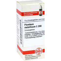 Plumbum metallicum C200 DHU 10g Glob.