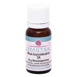 Rhus toxicodendron D6 Spagyra Globuli 10g