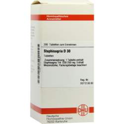 Staphisagria D30 DHU 200 Tbl.