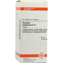Strontium carbonicum D12 DHU 200 Tbl.
