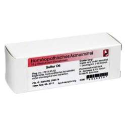 Sulfur D6 Reckeweg 10 g Glob.