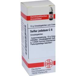 Sulfur jodatum C6 DHU Glob. 10 g