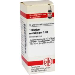 Tellurium metallicum D30 DHU 10g Glob.