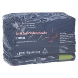 VERBANDTASCHE mini 3in1 DIN 13164+Warndreieck+Wes.