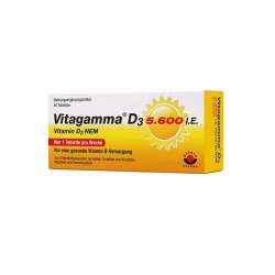 Vitagamma® D3 5600 I.E. Vitamin D3 20 Tbl.