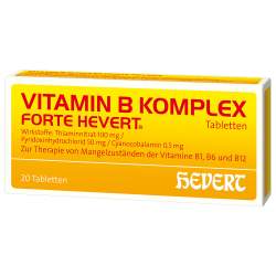 Vitamin B-Komplex forte Hevert 20 Tabletten