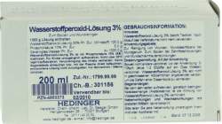WASSERSTOFFPEROXID-Lösung 3% Standardzulassung